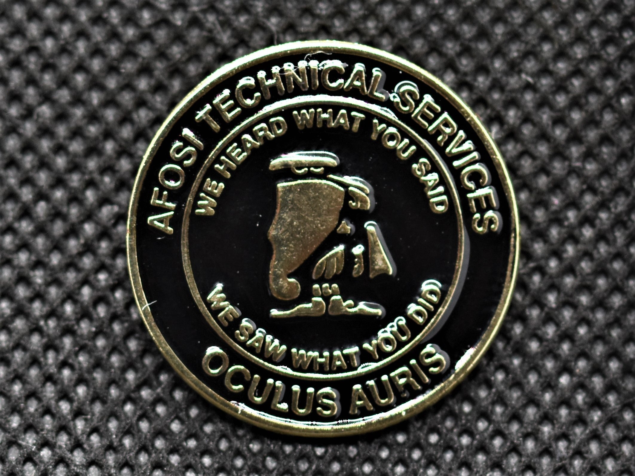 AFOSI Tech Services Lapel Pin