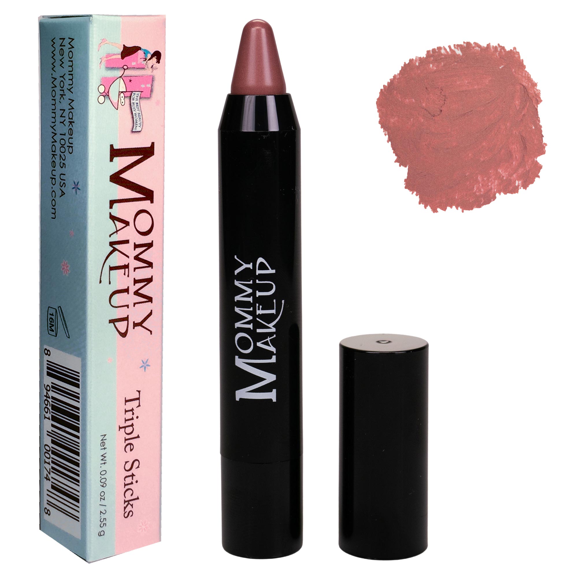 Triple Sticks Lipstick, Cream Blush, and Treatment in Daisy Glow