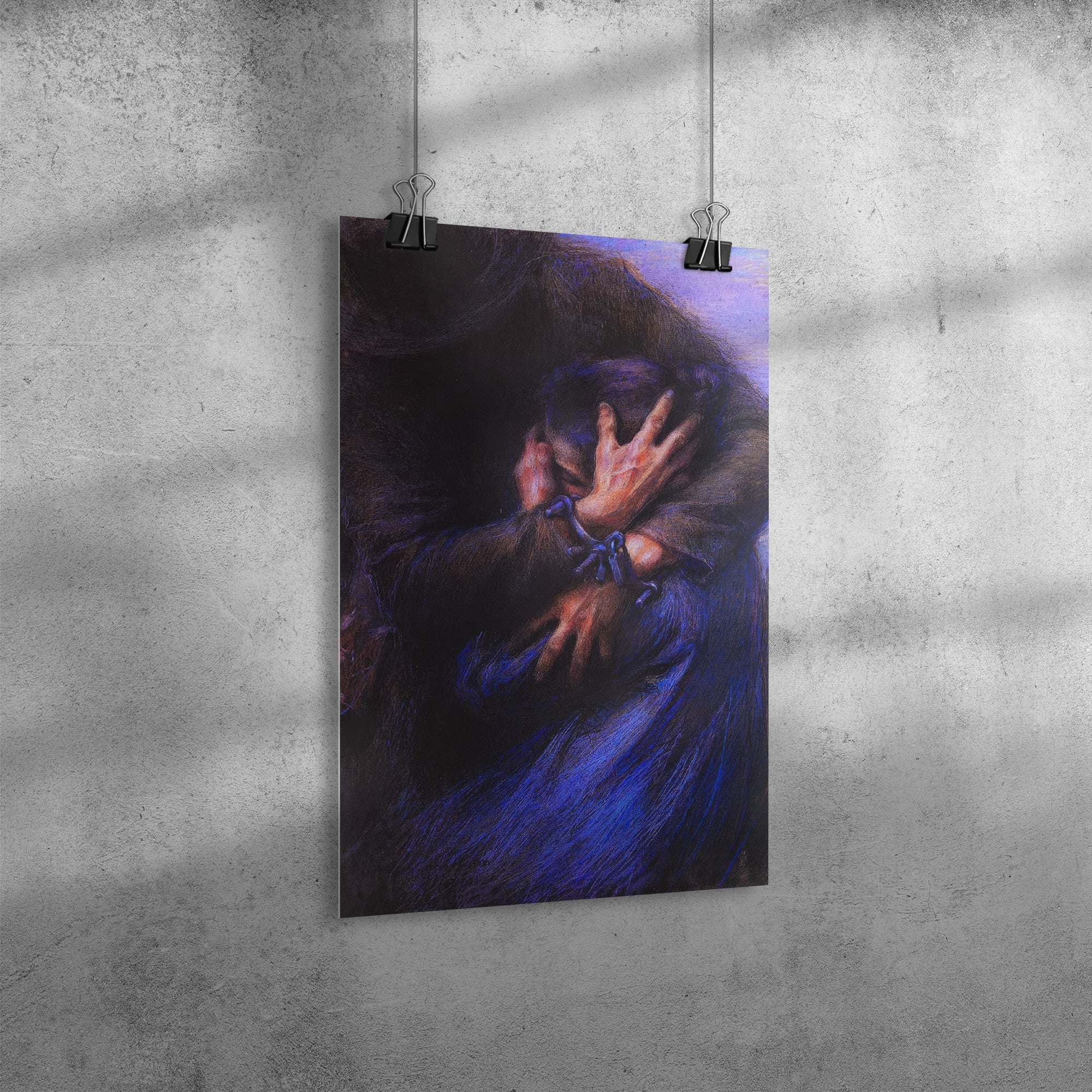 "Tears" by Giuseppe Mentessi Matte Poster