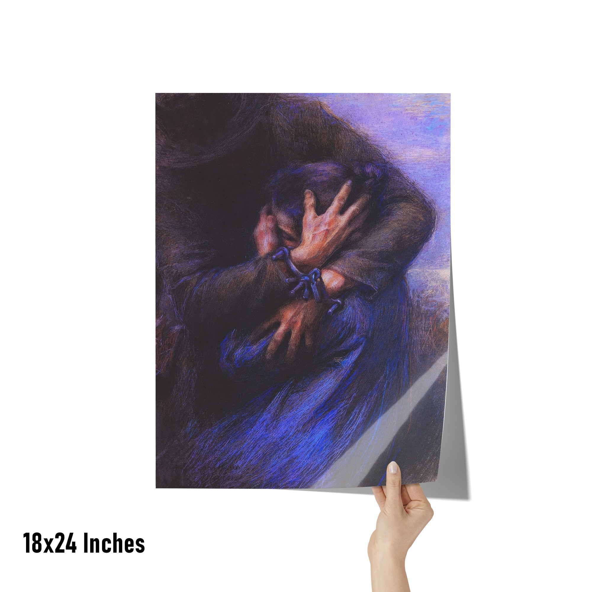 "Tears" by Giuseppe Mentessi Matte Poster