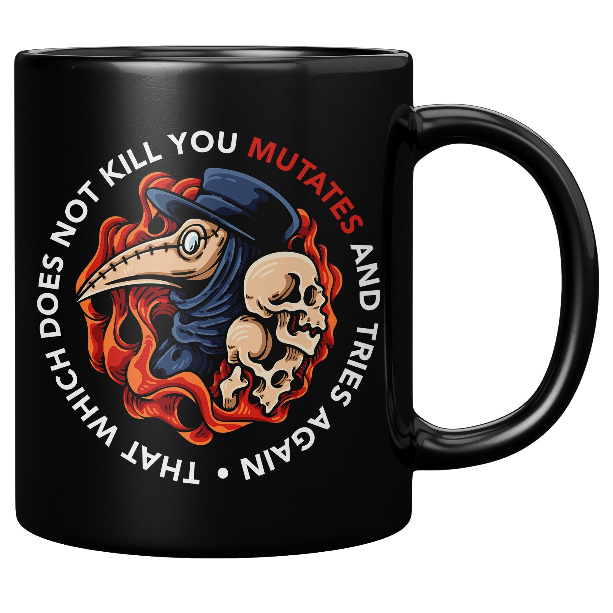 "Plague Doctor" 11 oz Ceramic Mug