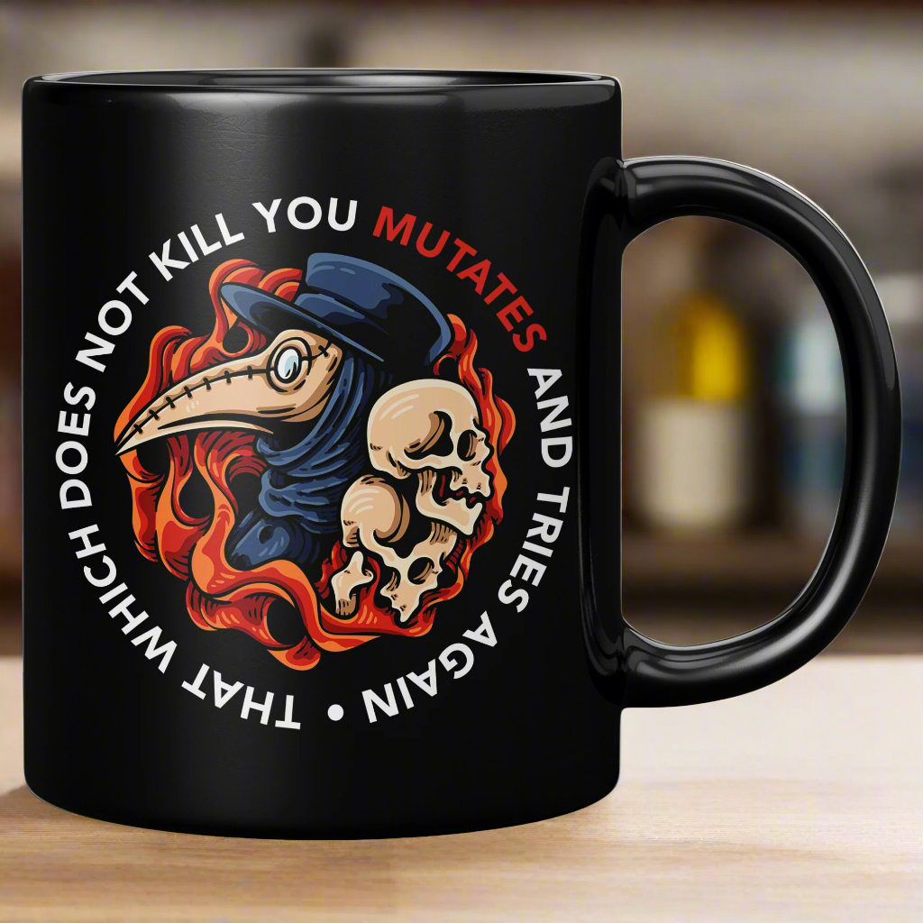 "Plague Doctor" 11 oz Ceramic Mug