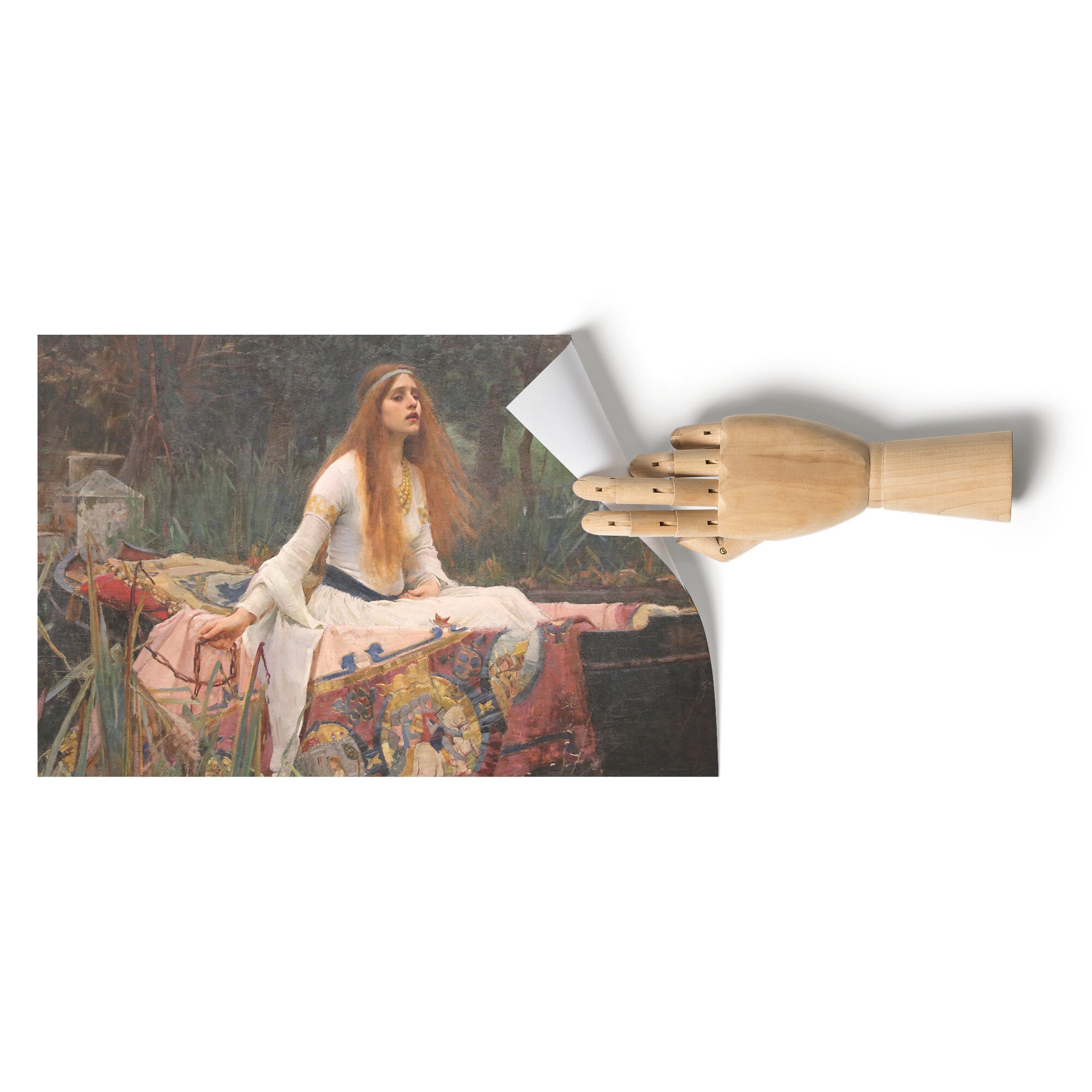 "The Lady of Shalott" by John William Waterhouse Matte Poster