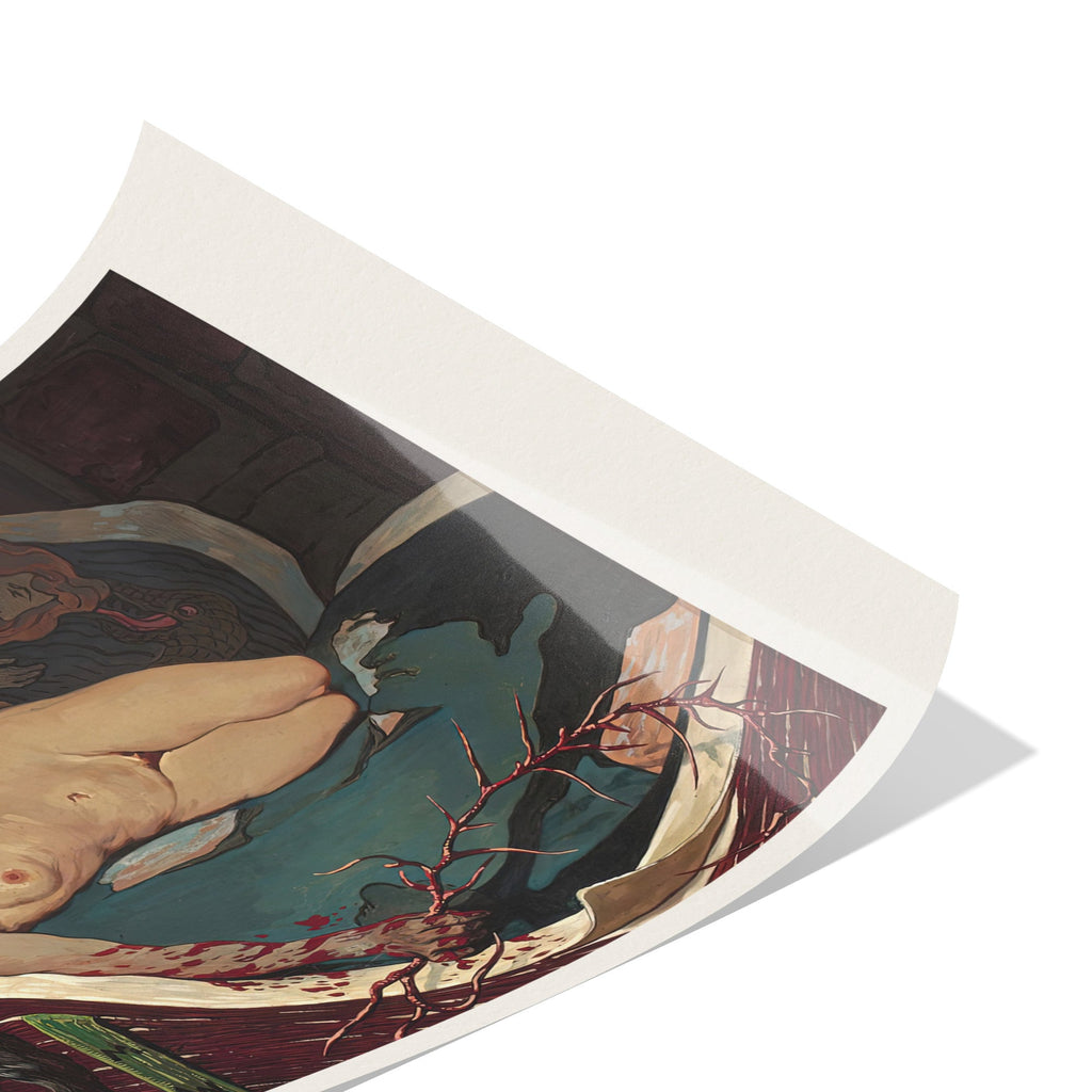 "The Truth Lies in Old Books" by Marian Wawrzeniecki Matte Poster