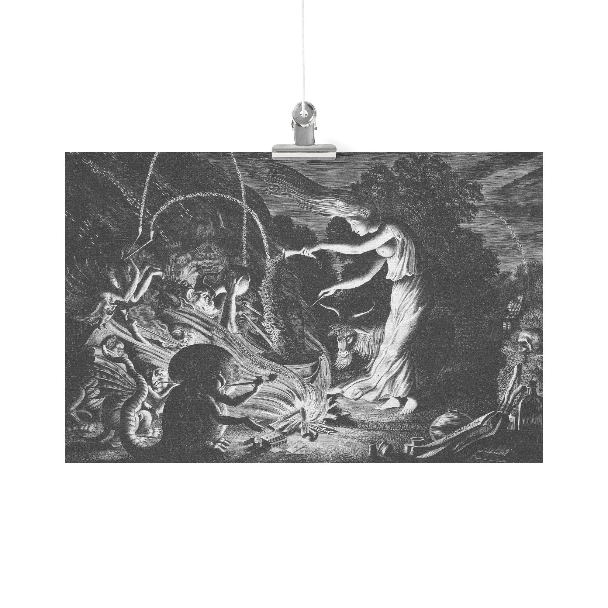 "The Witch (Night Piece)" Matte Poster