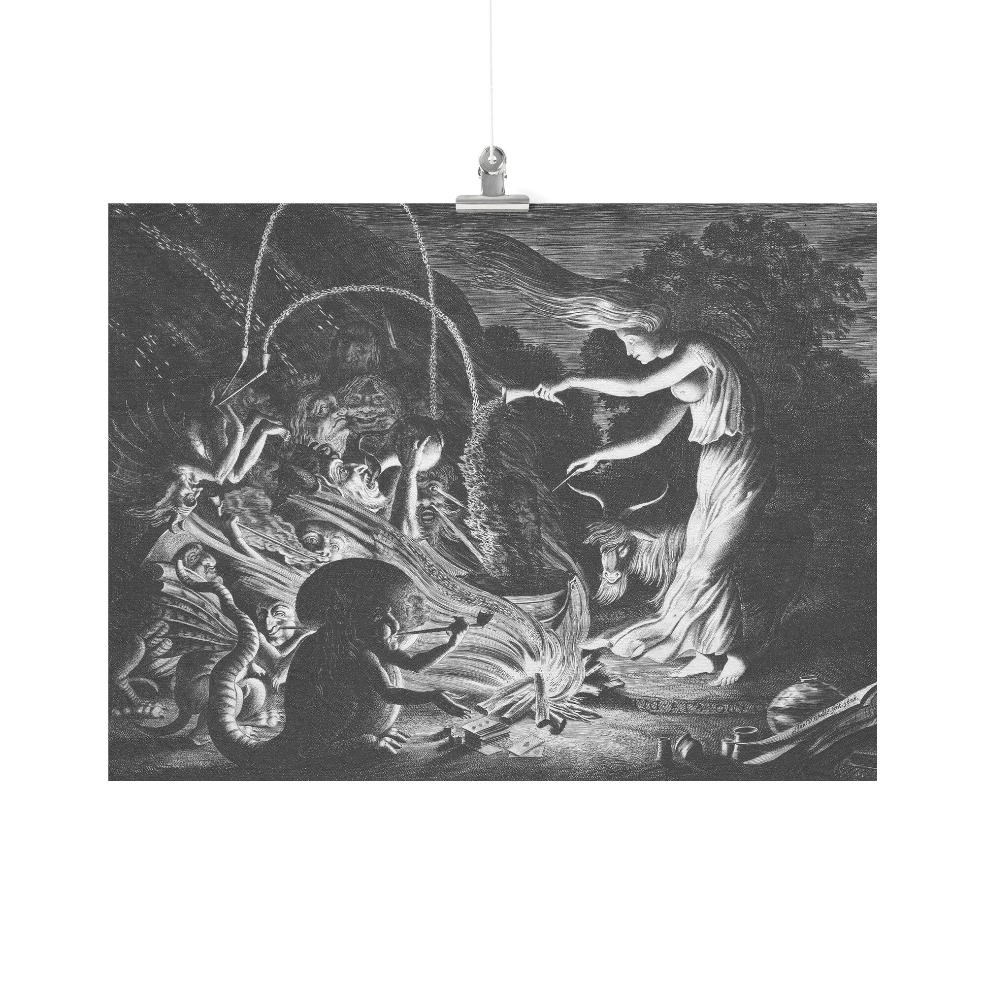 "The Witch (Night Piece)" Matte Poster
