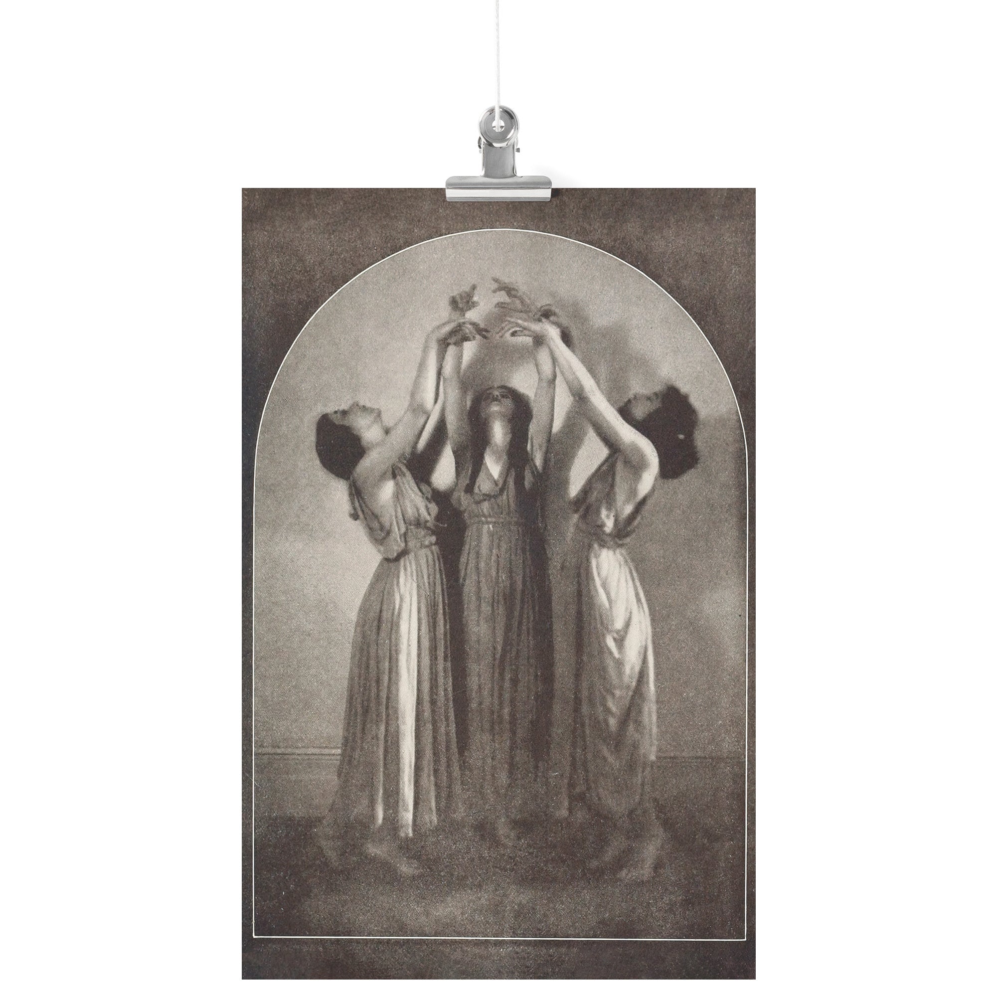 "Trio of Women Dancing" by Helen Moller Matte Poster