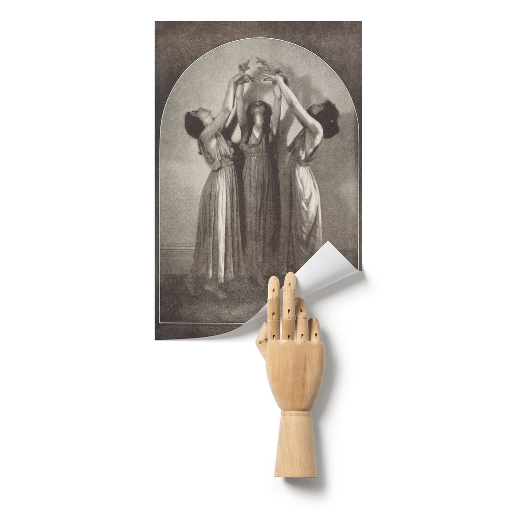 "Trio of Women Dancing" by Helen Moller Matte Poster