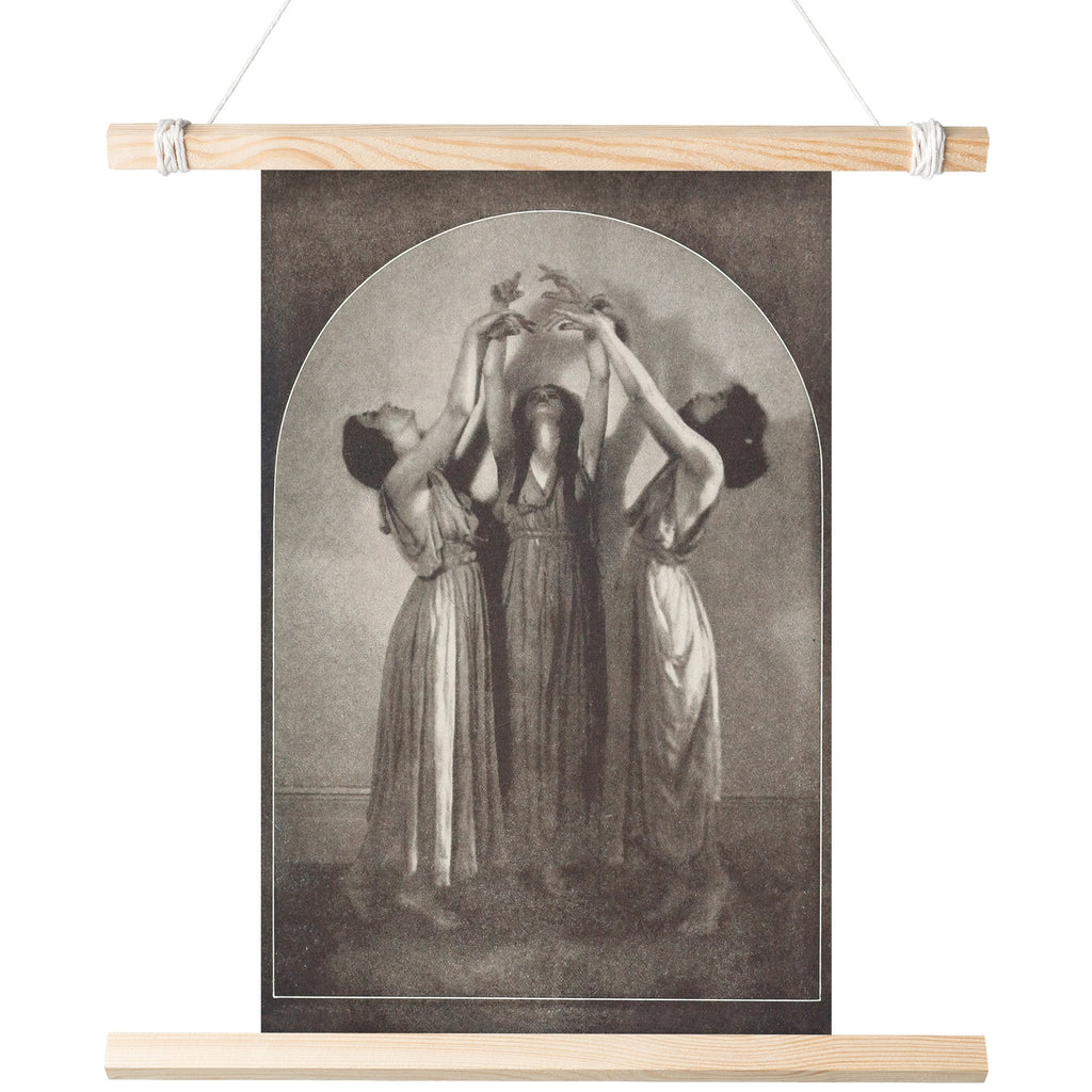 "Trio of Women Dancing" by Helen Moller Matte Poster