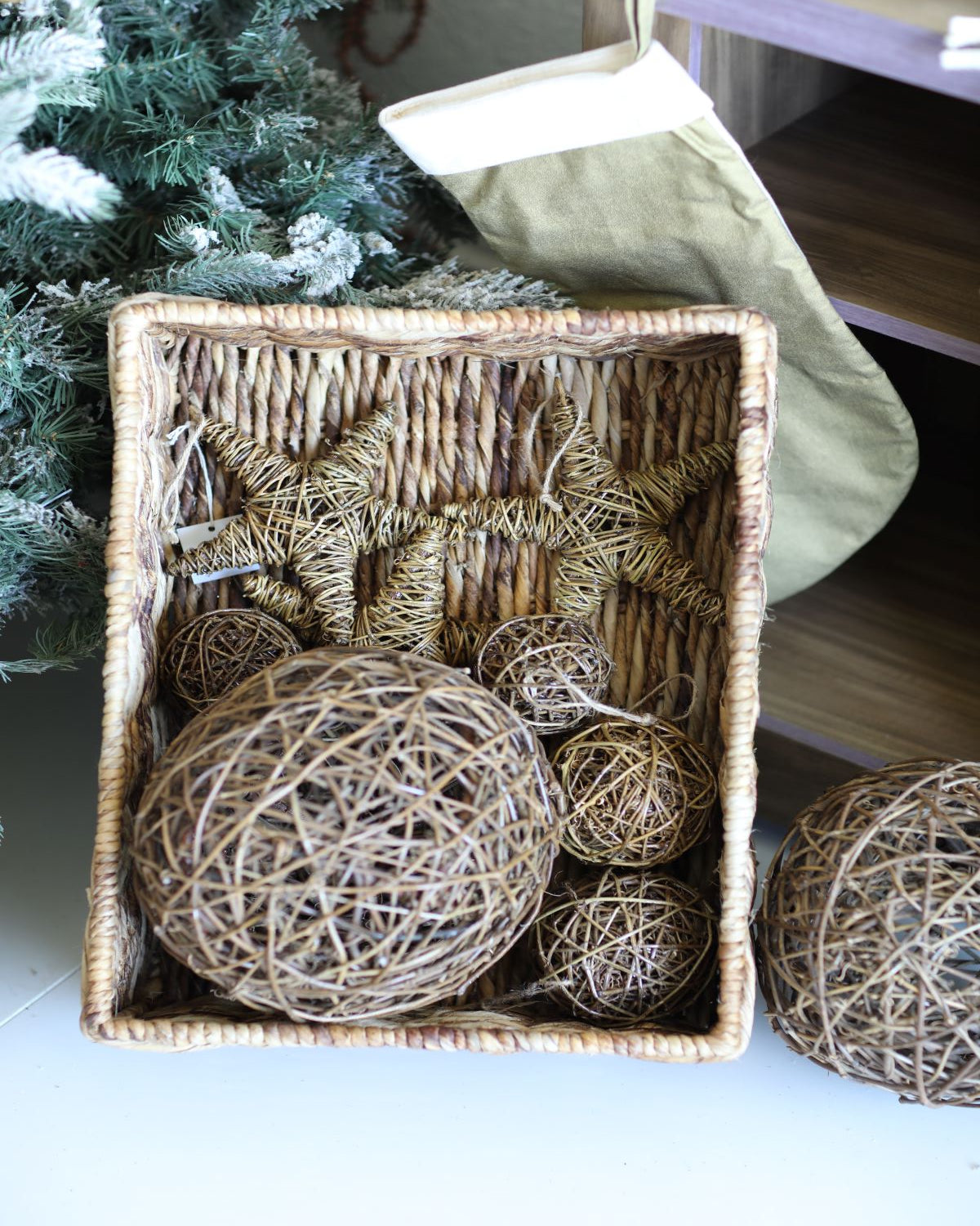 Twig Star Ornament