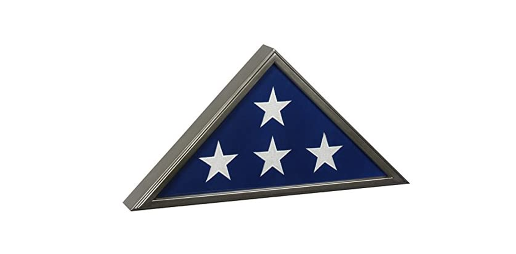 Made in USA Burial Flag Case for 5'x9.5' Flag