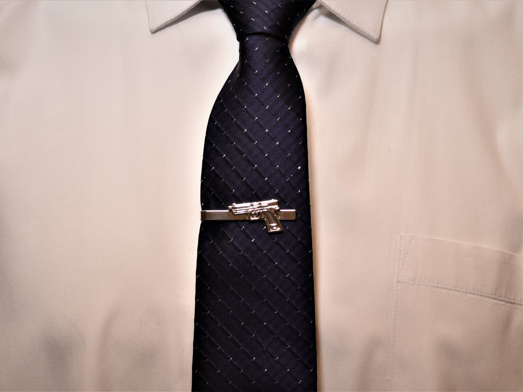 HK USP Inspired Pistol Tie Clip