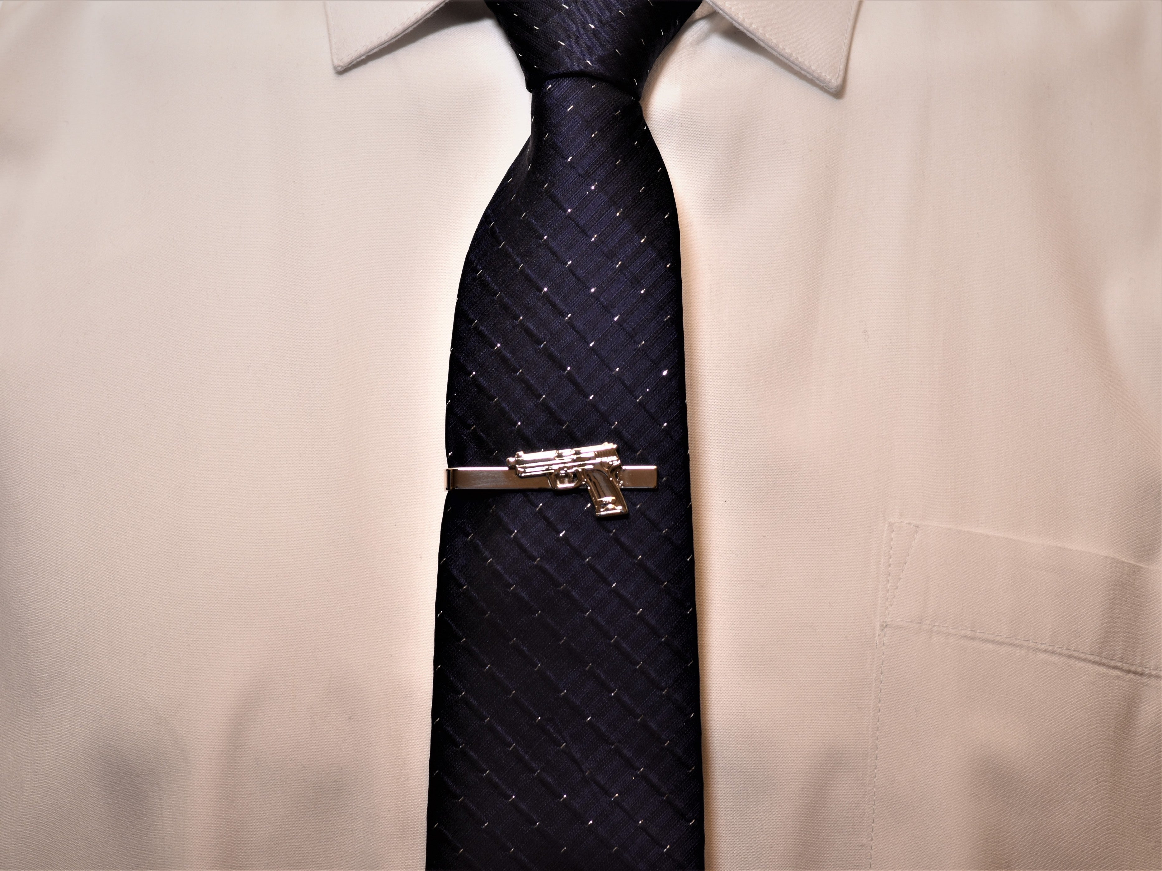 HK USP Inspired Pistol Tie Clip