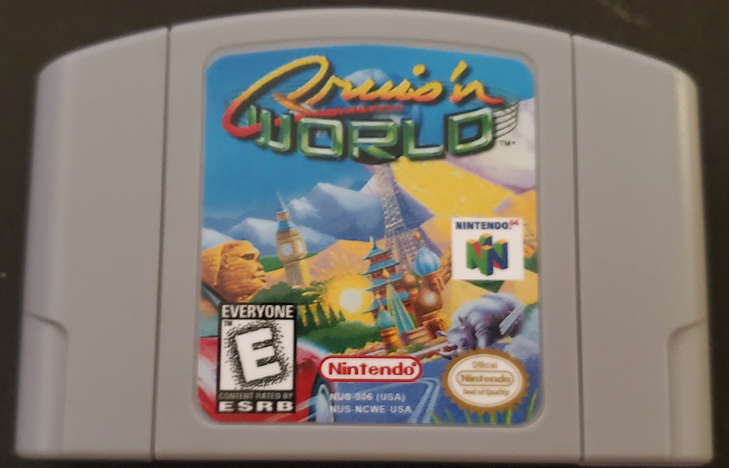 Cruis'n World N64 Nintendo 64 Video Game Cartridge 1998