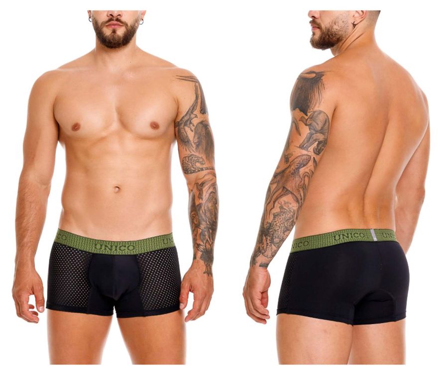 Unico 25020100121 Tribunal Trunks Color 99-Black