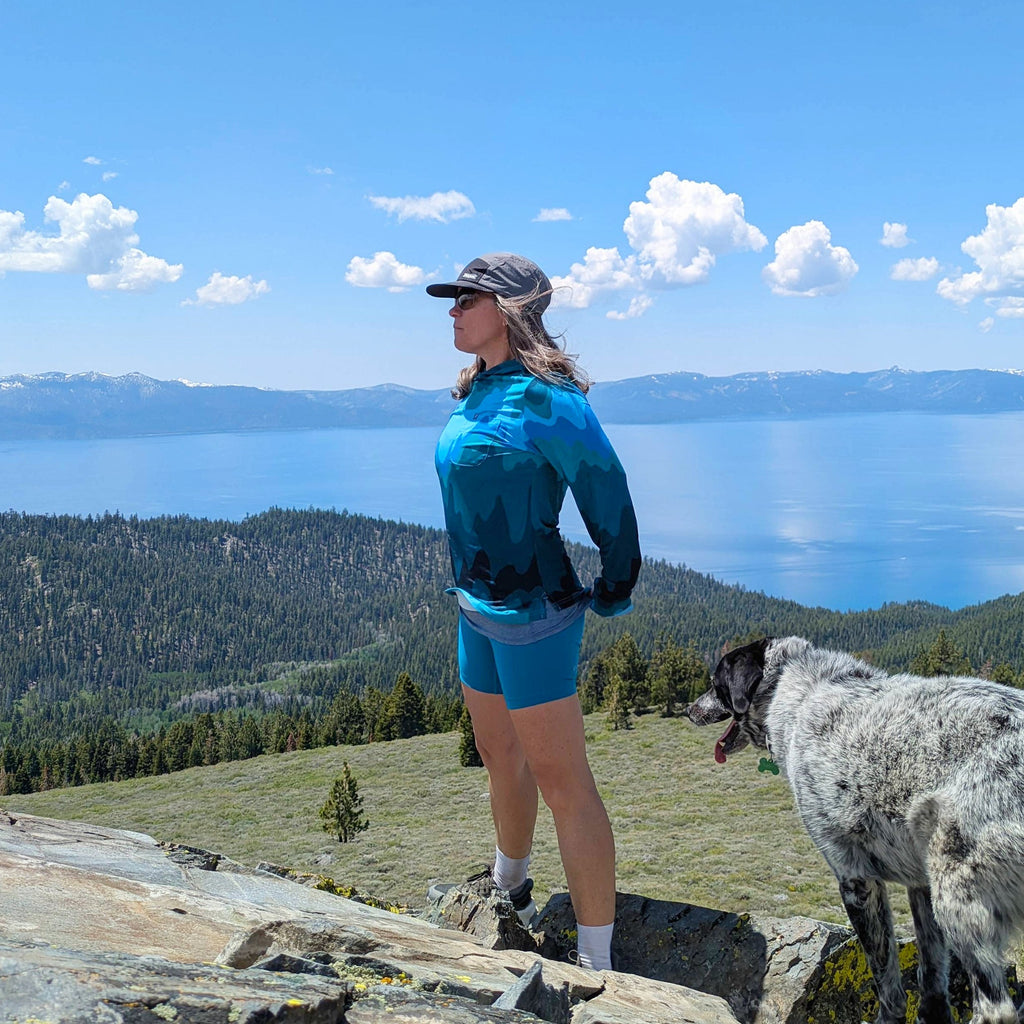 Women's Carson Sun Hoodie - Mountain Waves