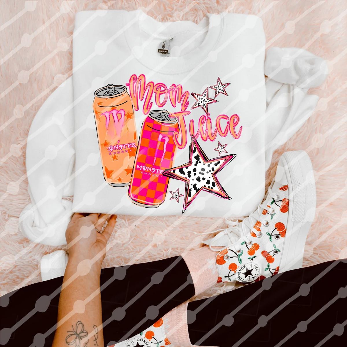 Mon Mom juice  tee or sweatshirt