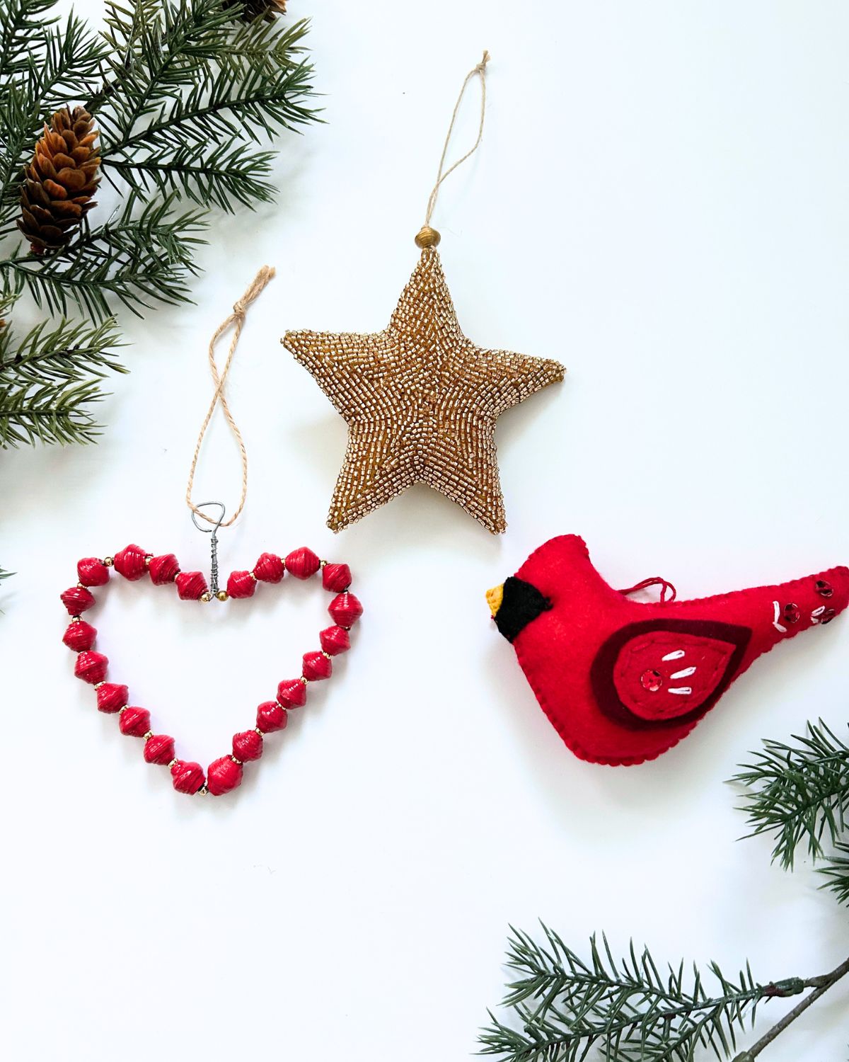 Cardinal Ornament