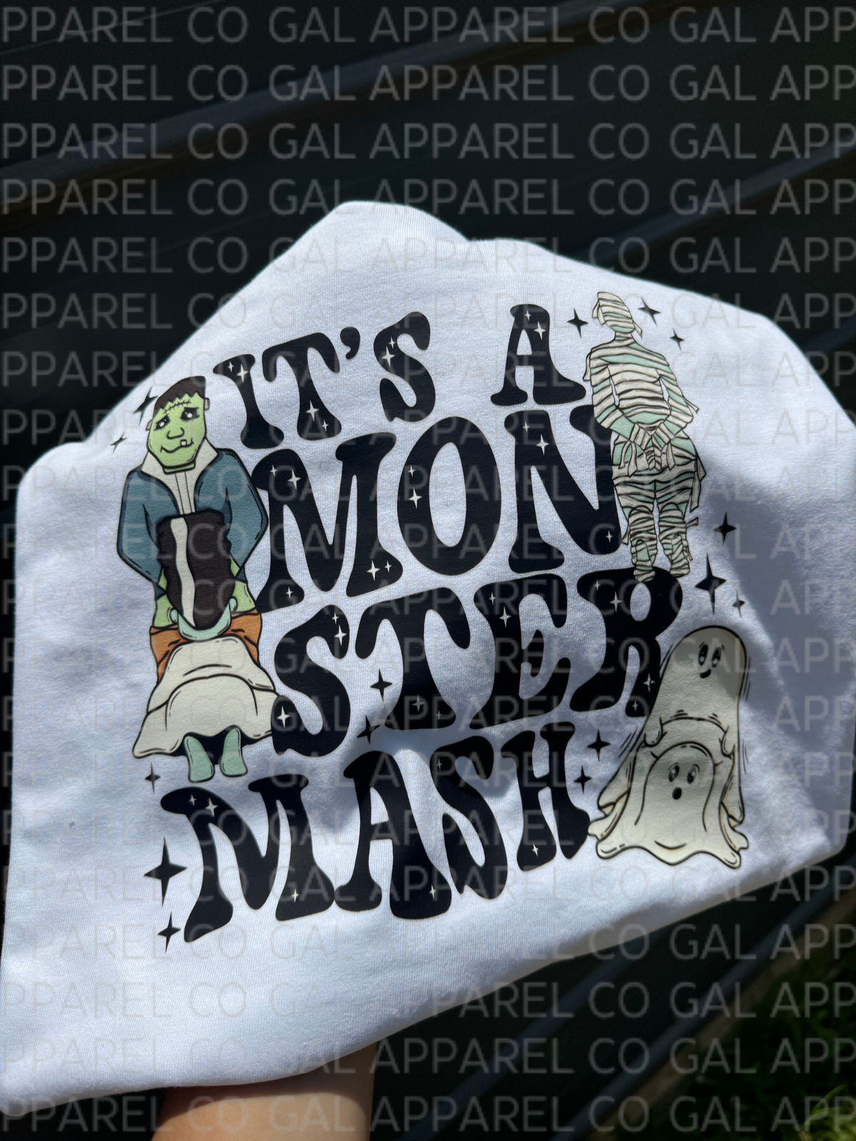 its a monster mash tee or sweatshirt
