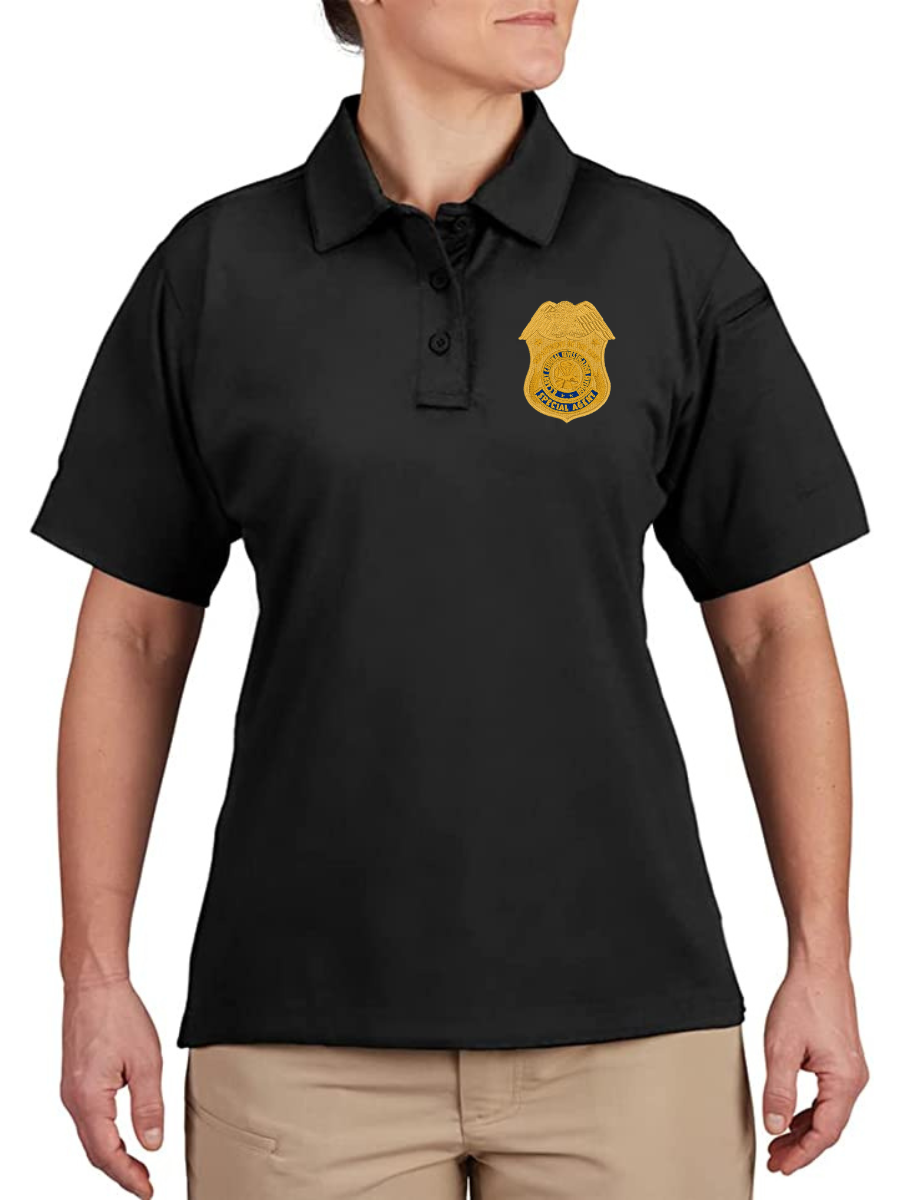Army CID - Short Sleeved Tru-Spec Polo - Womens