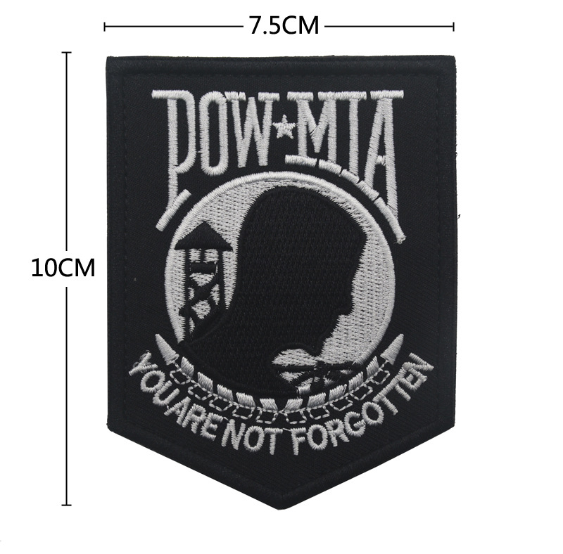 POW-MIA - Embroidered