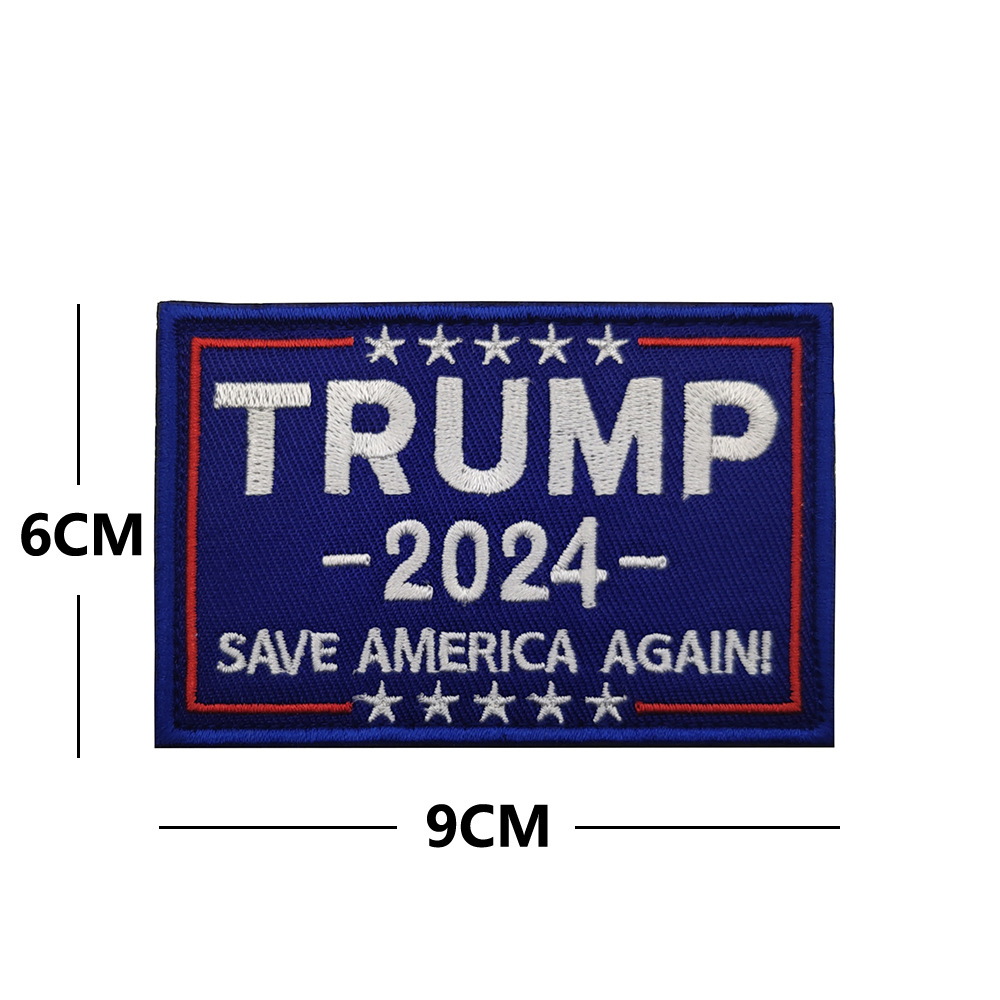 Trump 2024 - Save America Again - Embroidered Patch