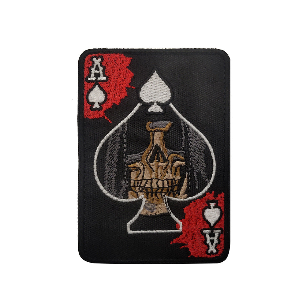 Ace of Spade Reaper - Embroidered Patch