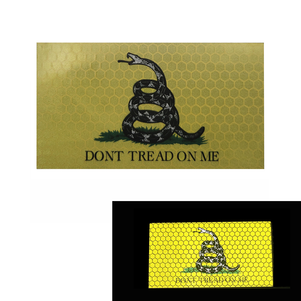 Reflective Gadsden Flag - Don't Tread On Me