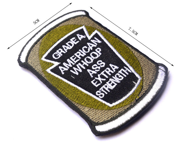 Grade A American Whoop Ass Can - Embroidered
