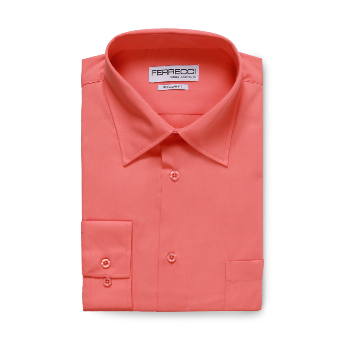 Ferrecci Virgo Coral Regular Fit Dress Shirt