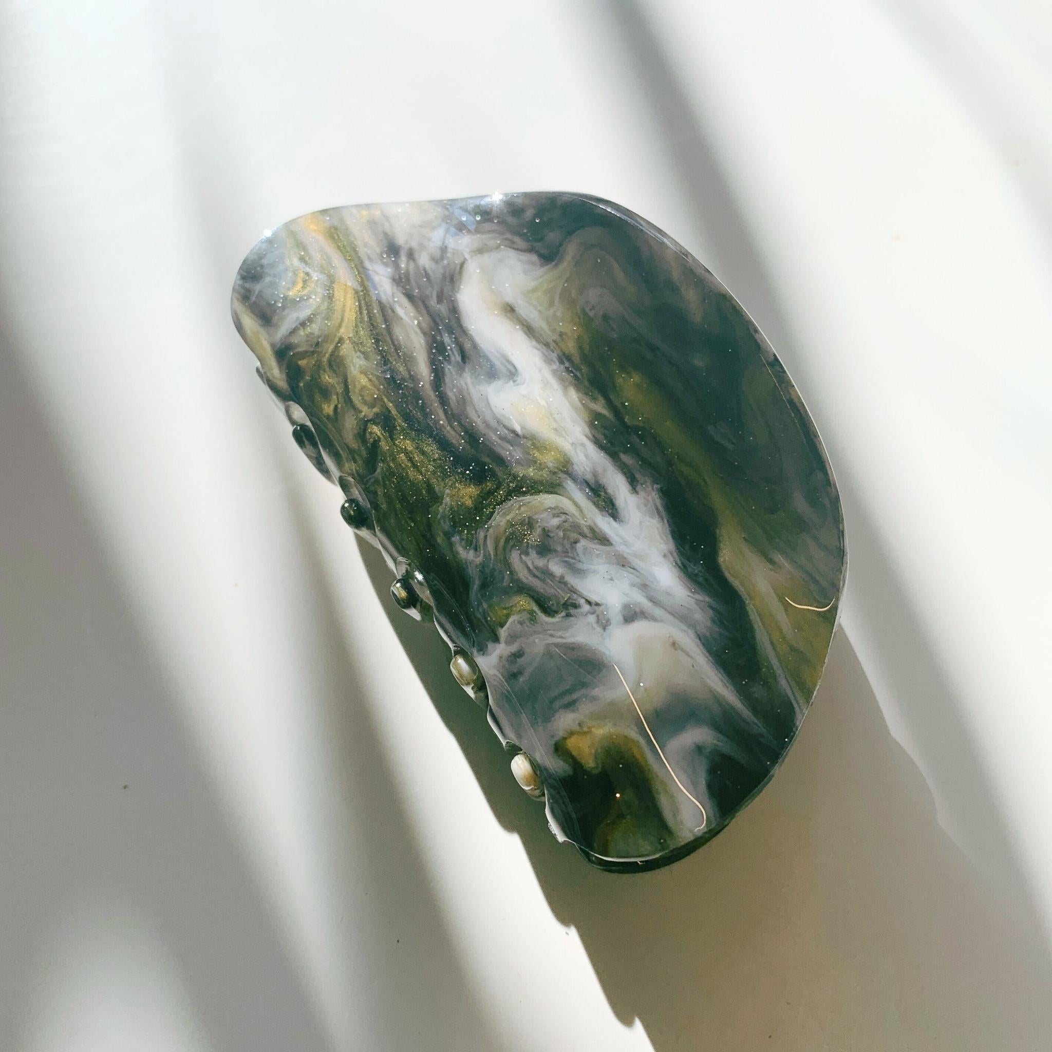 Velvet Claws Black Nebula Hair Clip