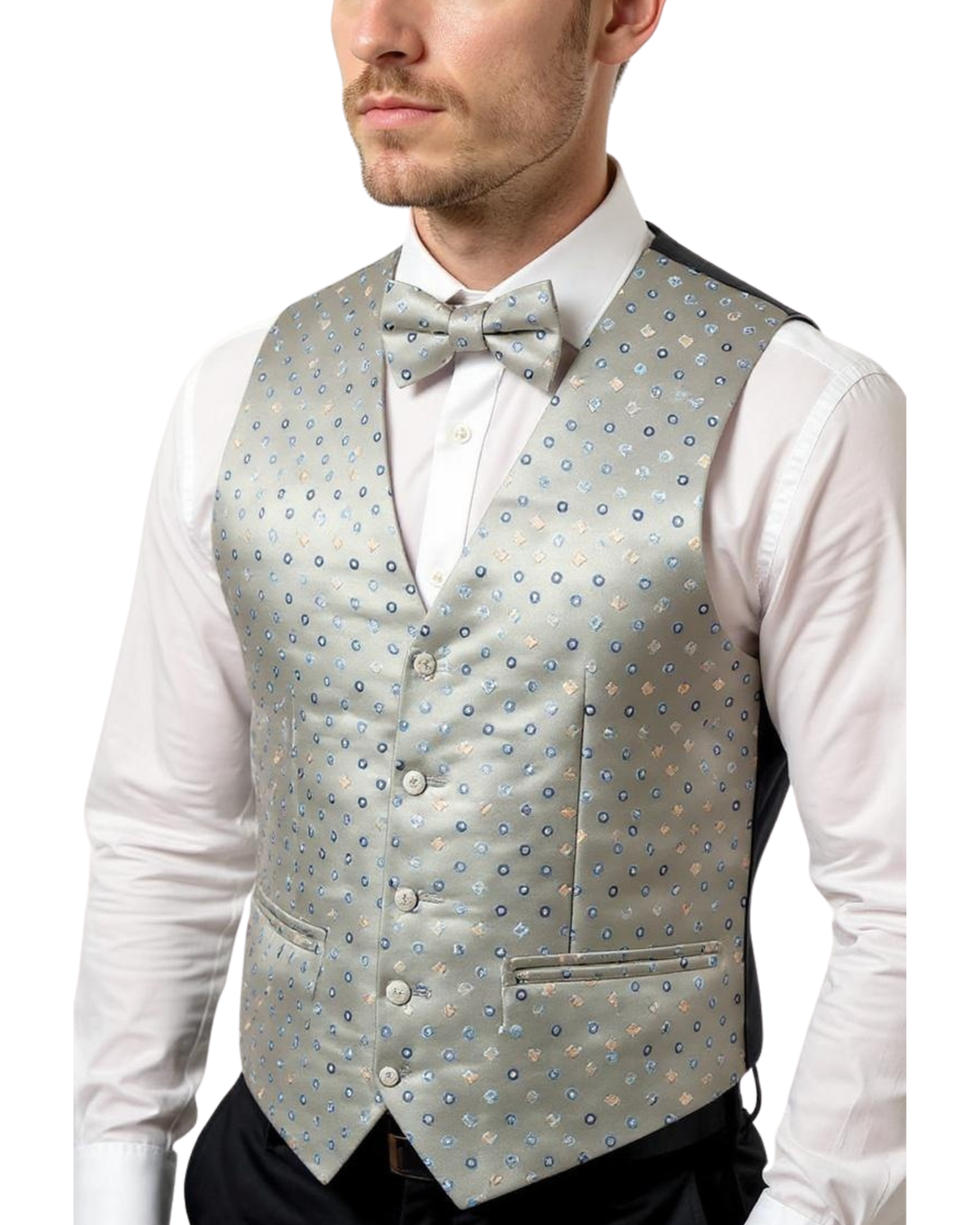Ferrecci Mens Vest A Adjustable Vest Set