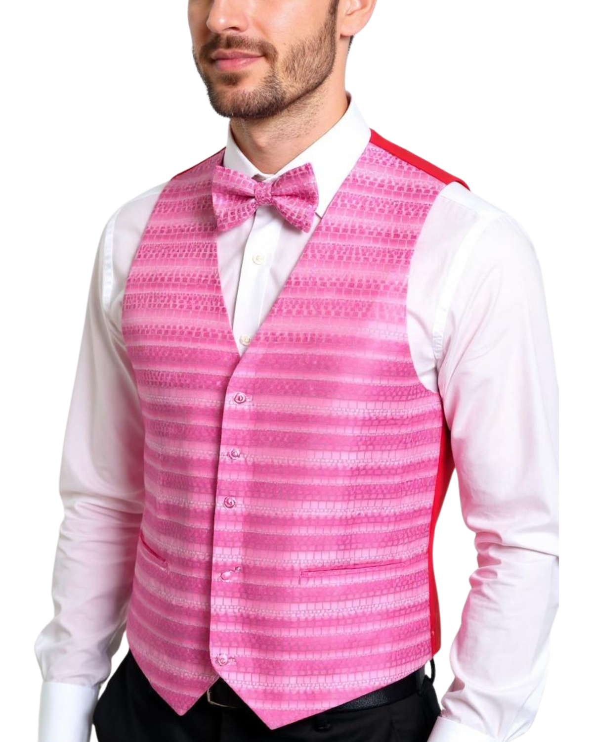 Ferrecci Mens Vest F Adjustable Vest Set