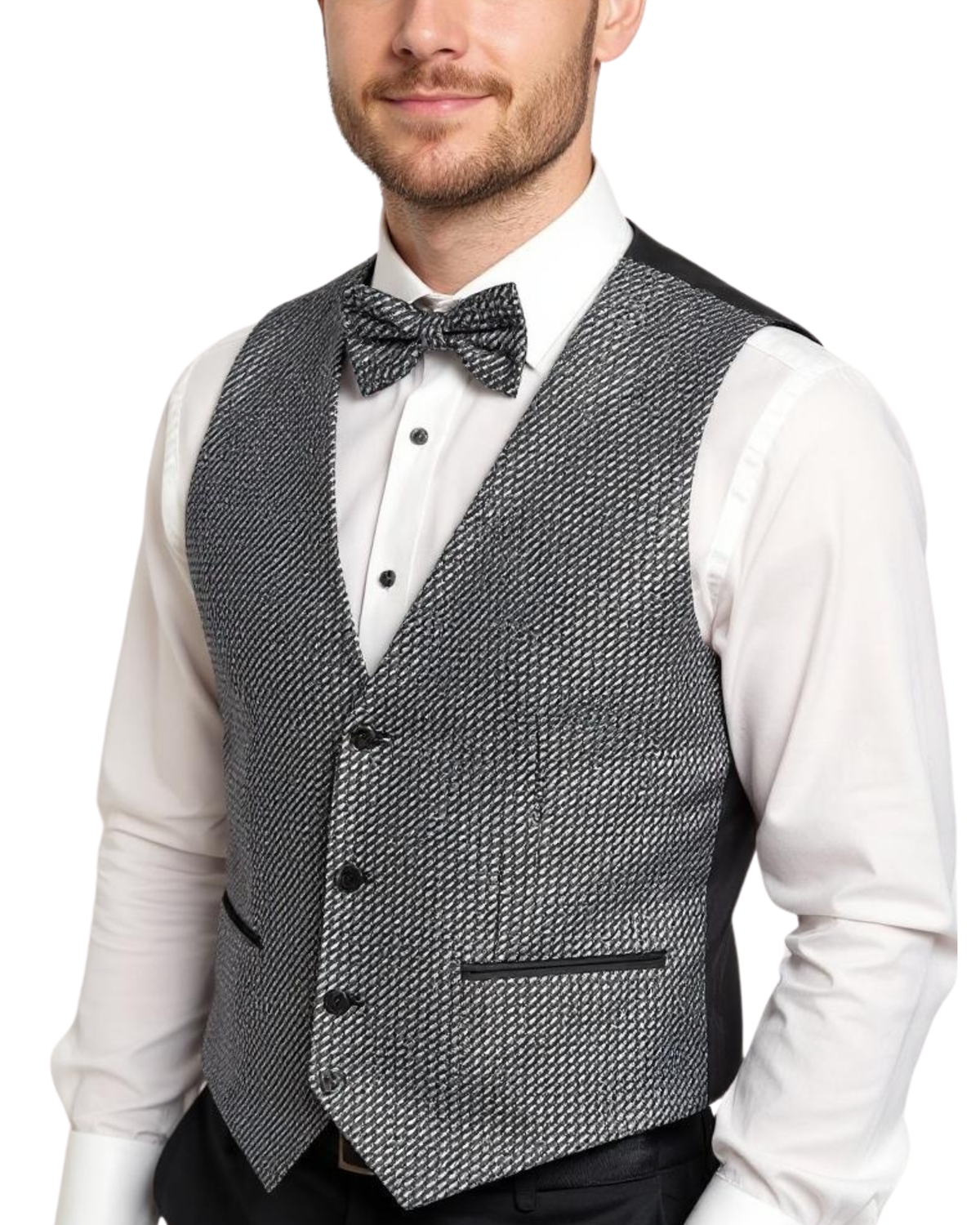 Ferrecci Mens Vest G Adjustable Vest Set