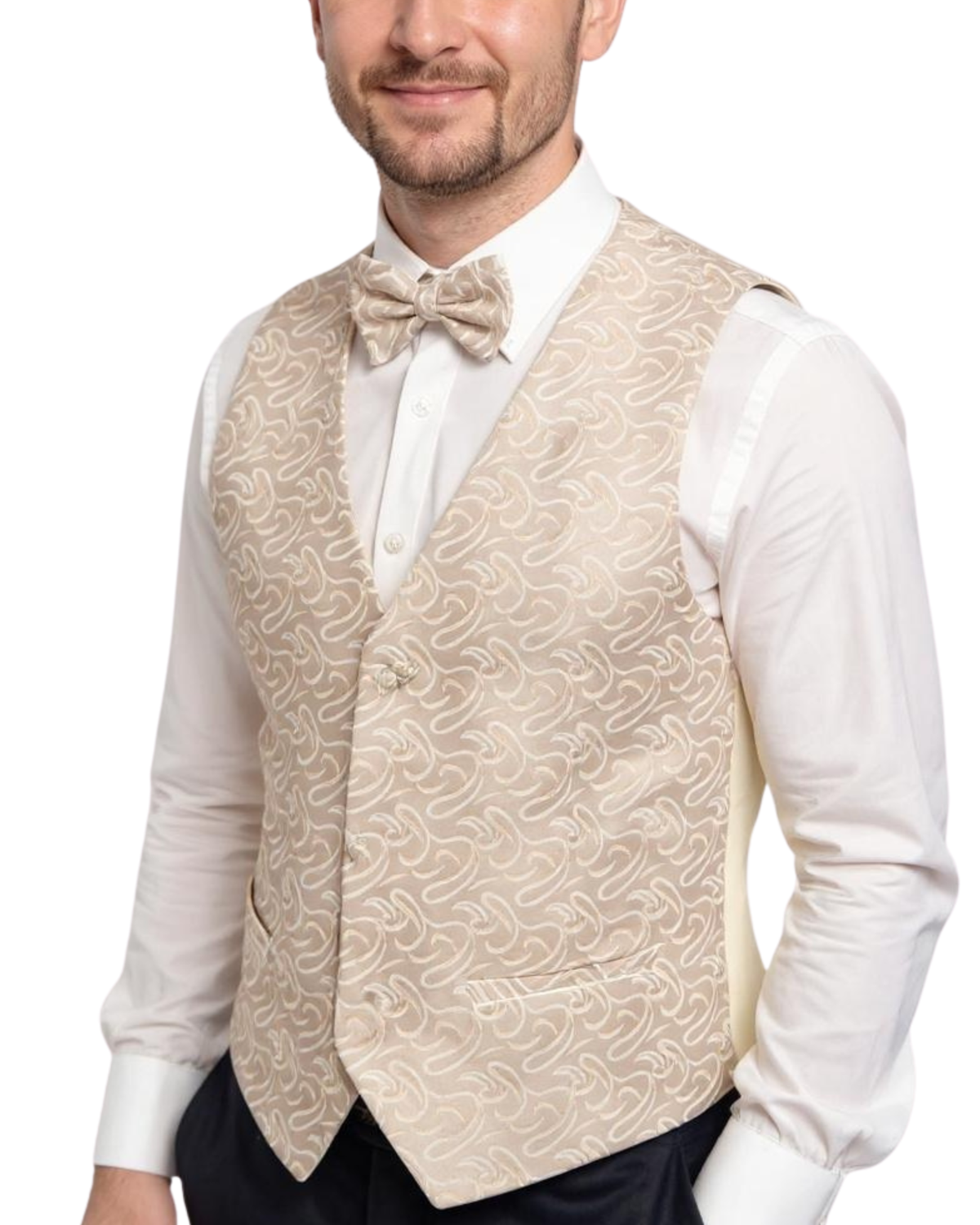 Ferrecci Mens Vest M Adjustable Vest Set