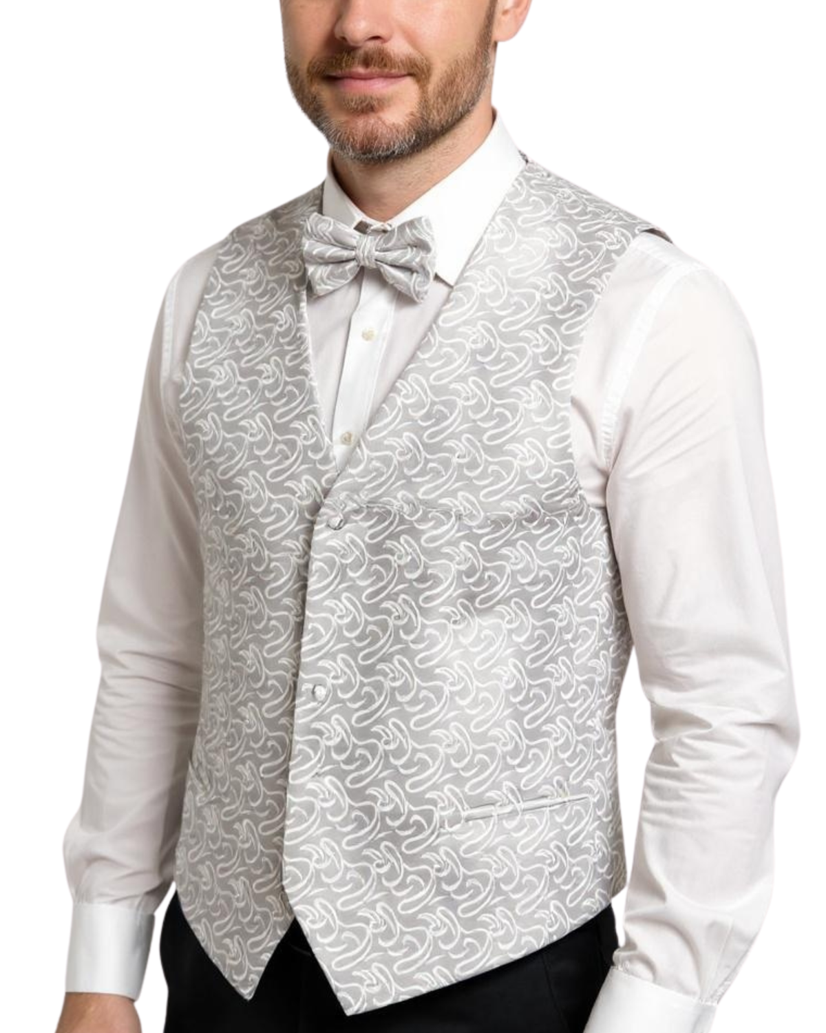 Ferrecci Mens Vest M Adjustable Vest Set
