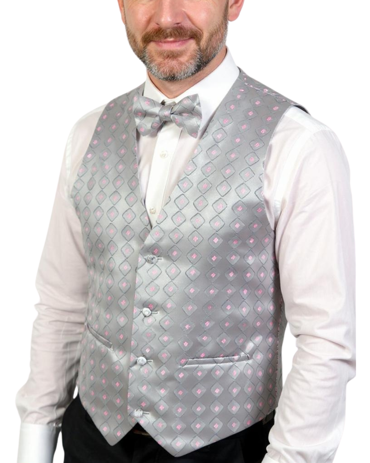 Ferrecci Mens Vest P Adjustable Vest Set
