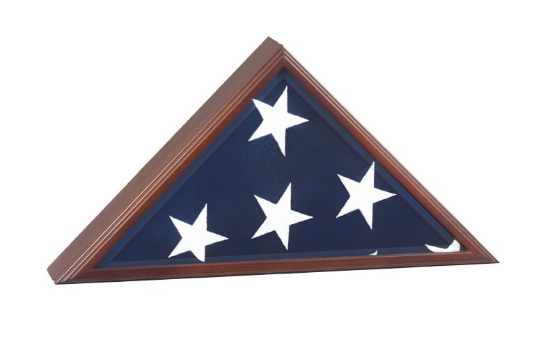 Burial Display Flag, Large Coffin Flag Display Case