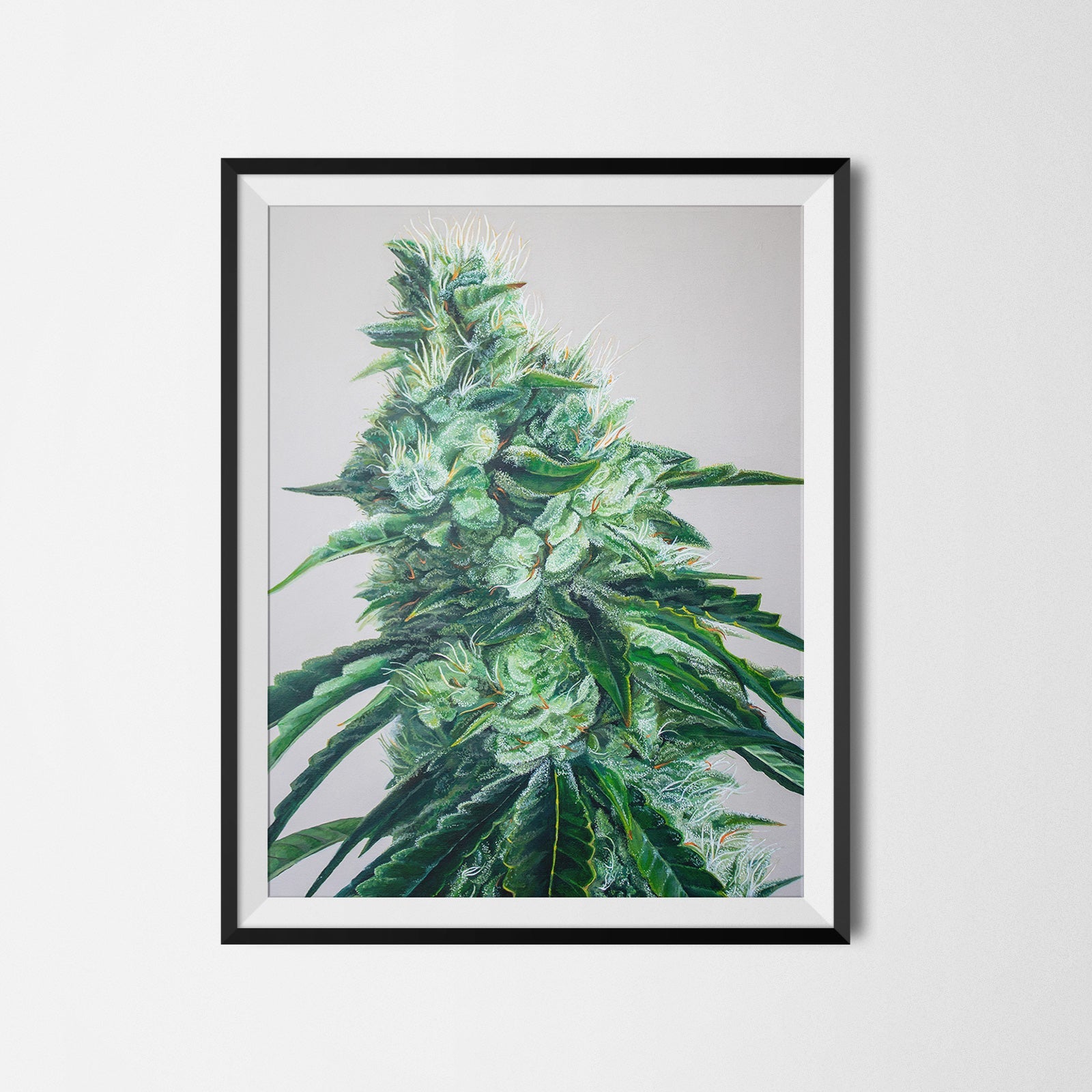 White Durban 18"x24" Poster