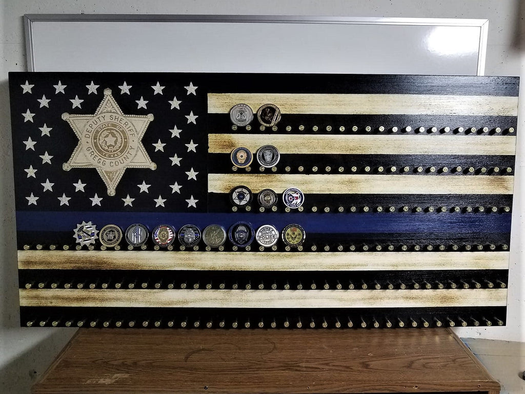 Flag Wall Coin Holder
