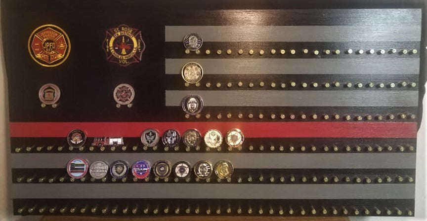 Flag Wall Coin Holder