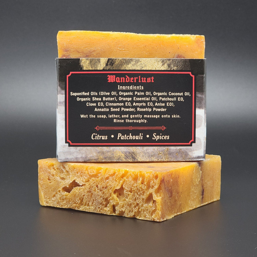 "Wanderlust" Handmade Vegan Bar Soap