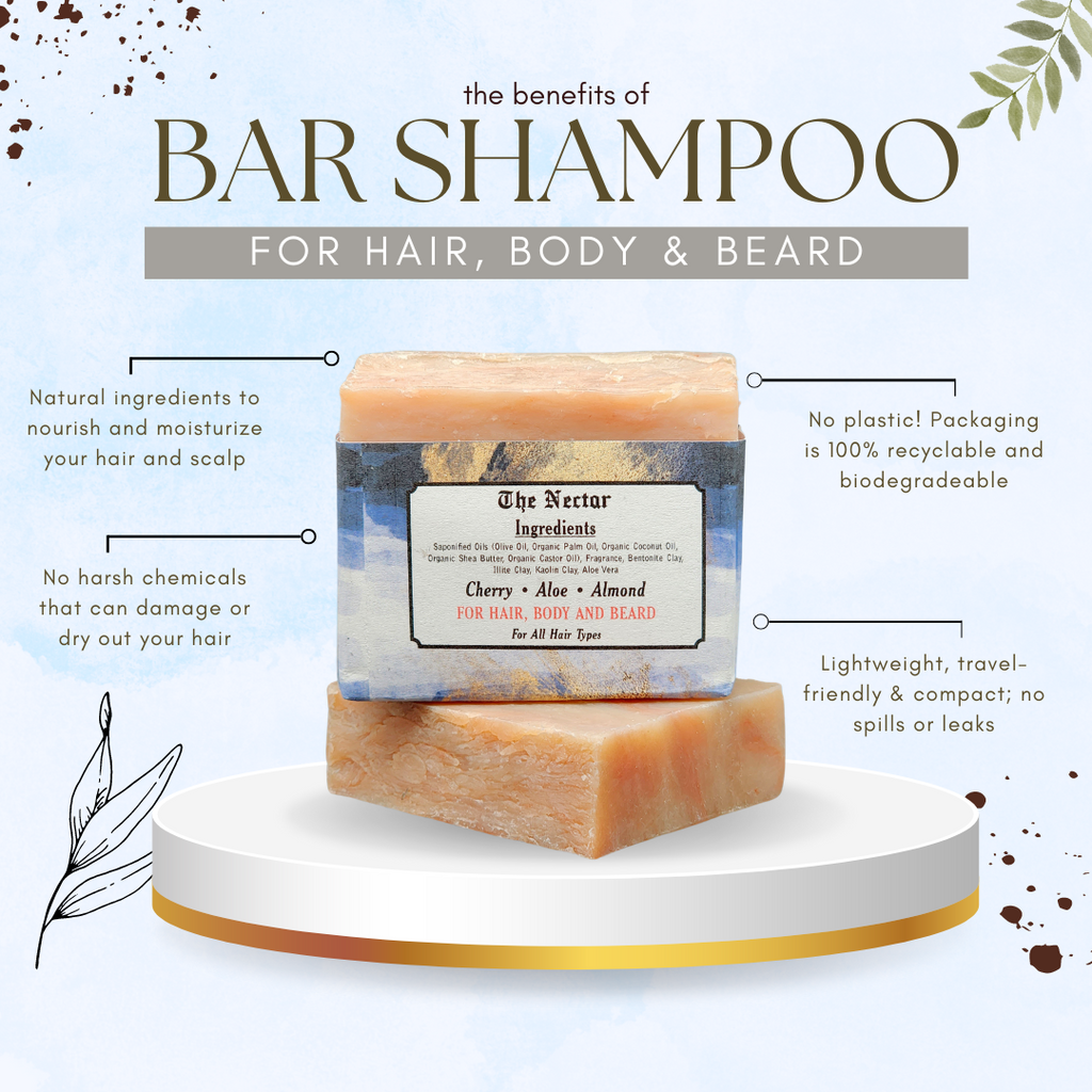 "Cold Caress" Handmade Vegan Bar Soap for Hair, Body and Beard
