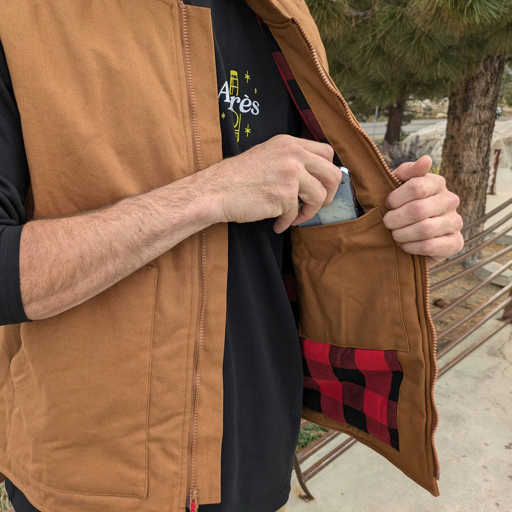 Ritter Insulated Work Vest - Bronze