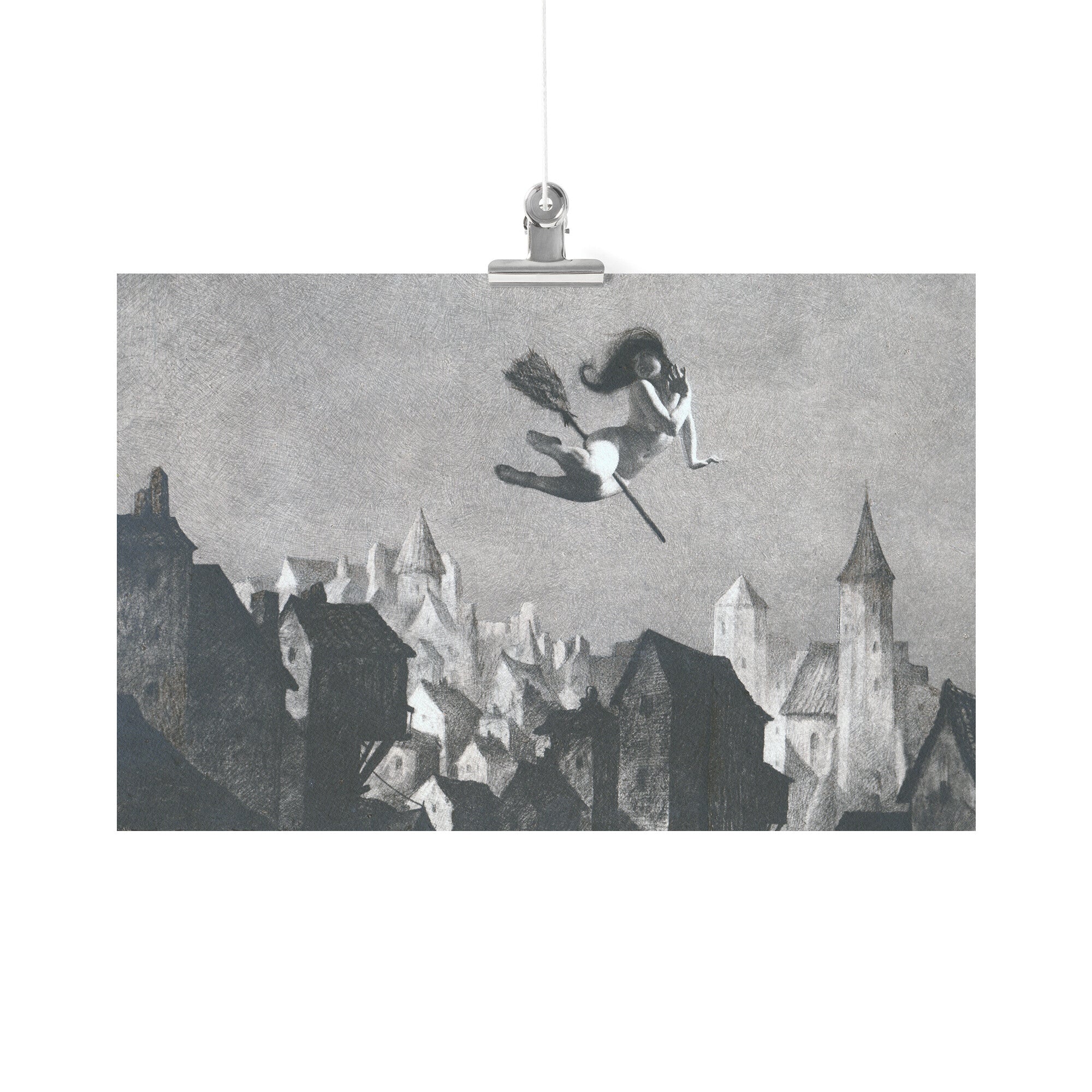 "Flight of Fancy" by William Mortensen Matte Poster
