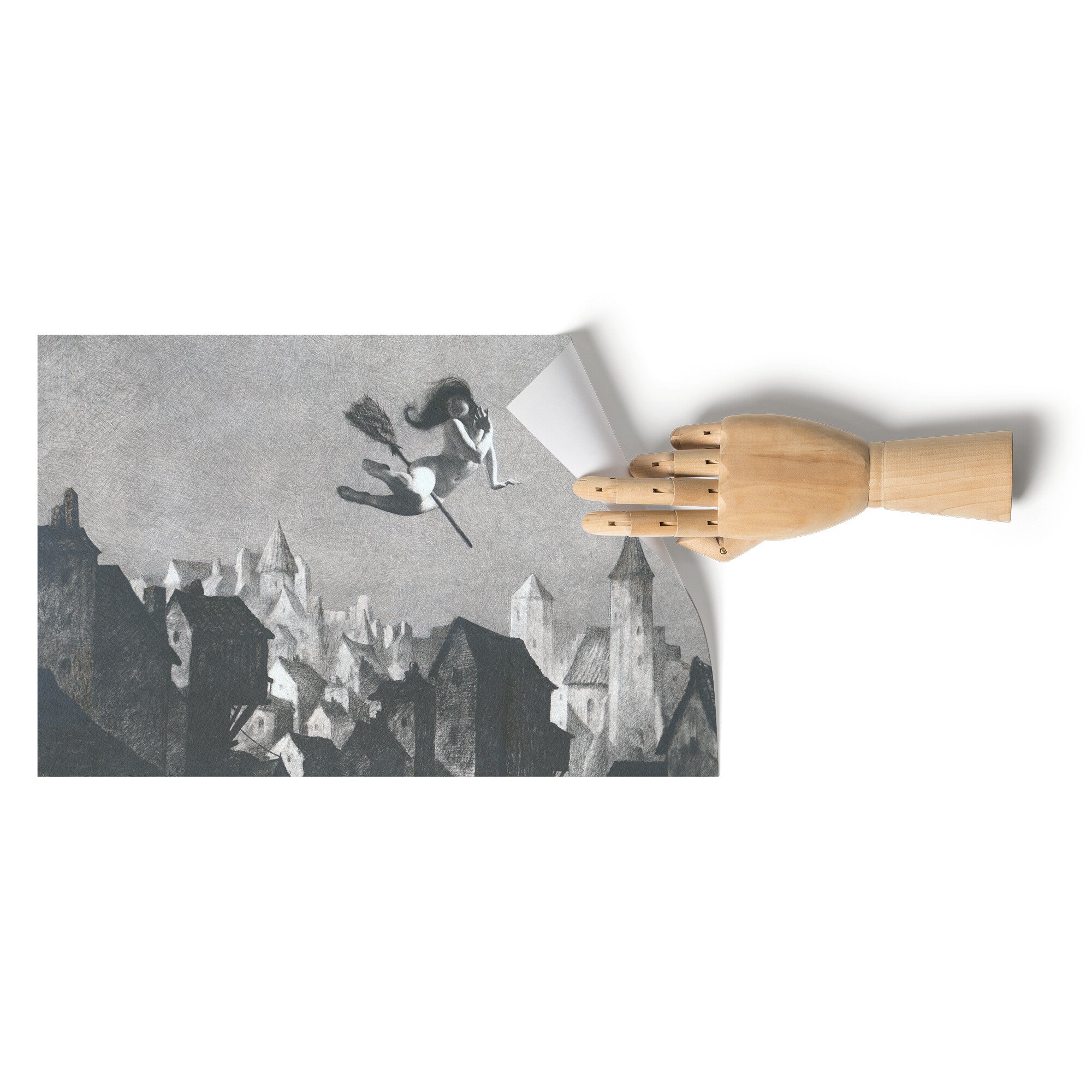"Flight of Fancy" by William Mortensen Matte Poster