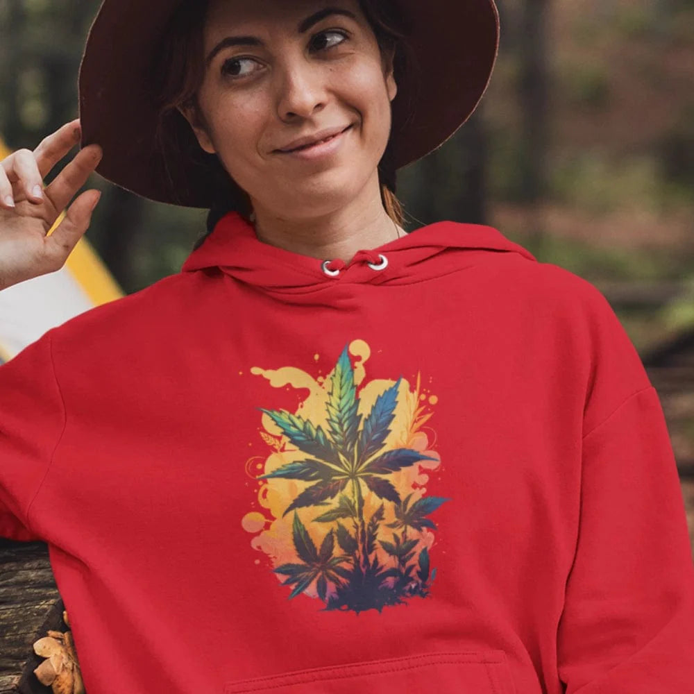 Warm Paradise Cannabis Hoodie