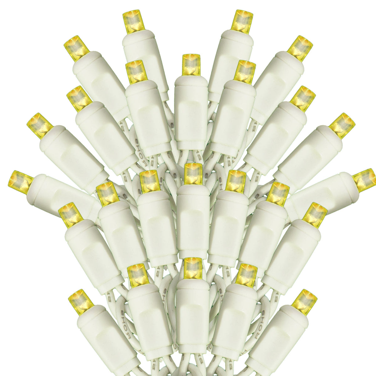 Yellow LED 5MM Christmas Lights