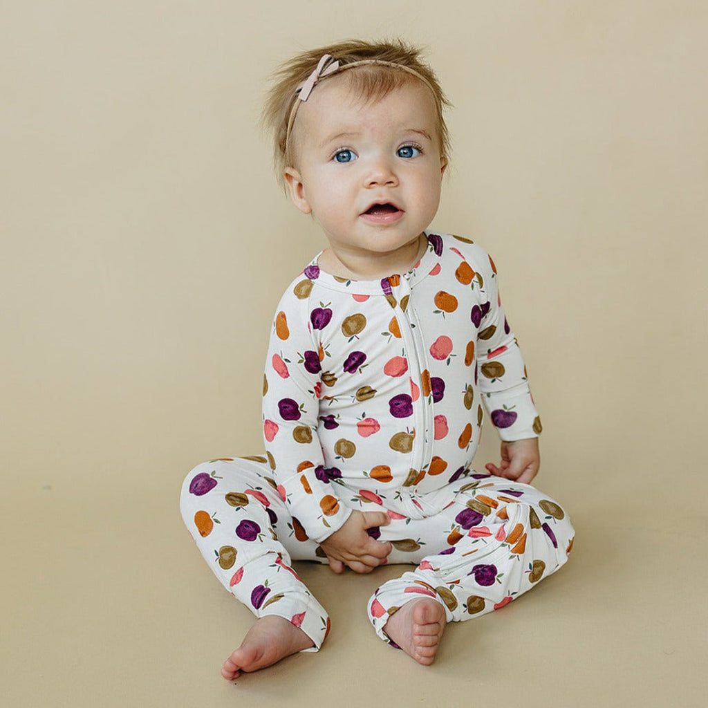 Apple of My Eye Zippy Romper *9-12m left