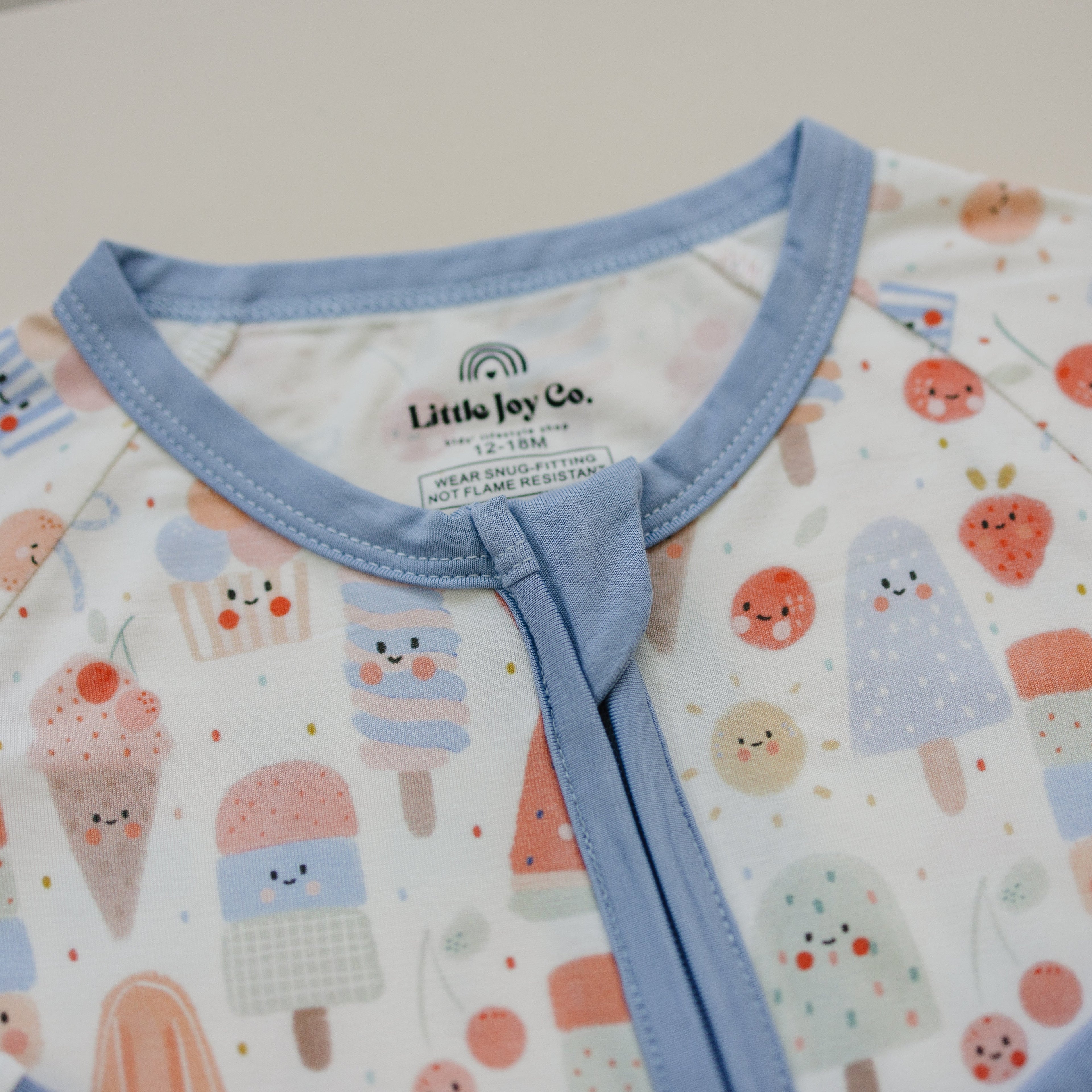 Sweet Summertime Bamboo Zippy Pajamas